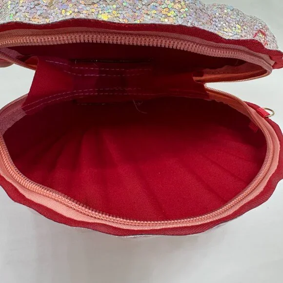 Sparkle Seashell - The Glam Clam / Crossbody Handbag /Pink - NWT - Picture 13 of 13